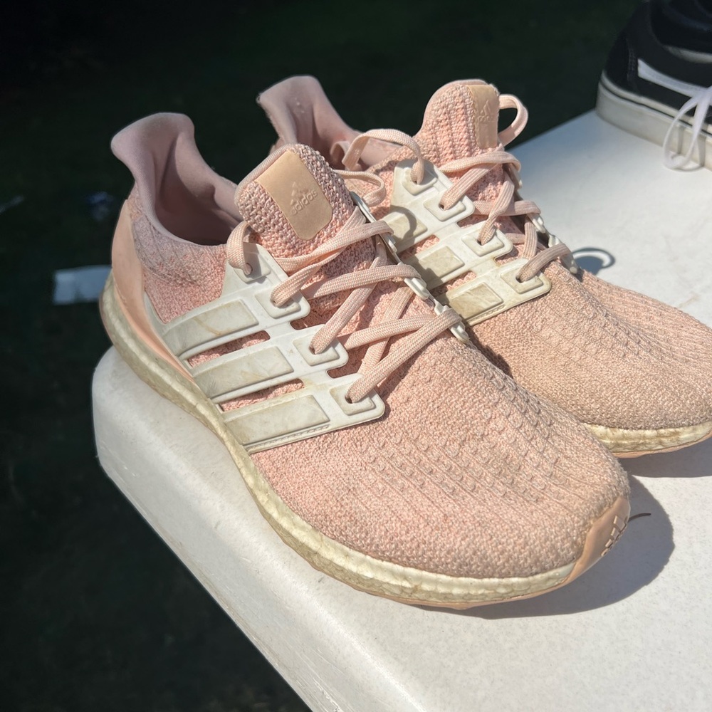 Adidas Women's Pink Ultra Boost Shoes